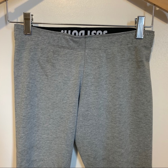 Nike Leg A See Leggings Small Logo Grey Swoosh - Picture 6 of 8